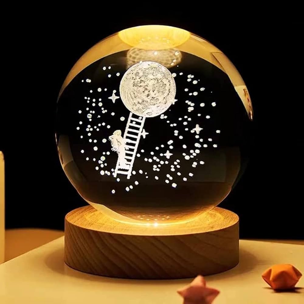 3D Crystal Ball Lamp