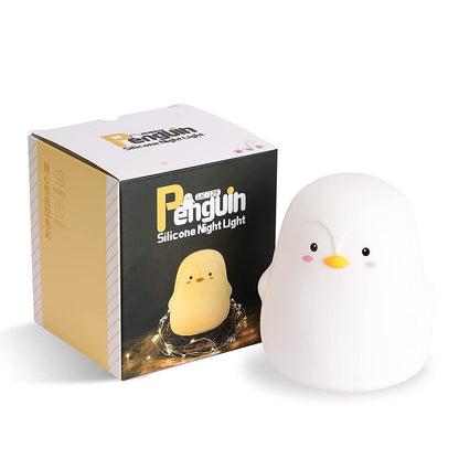 Penguin Night Light Soft Toy